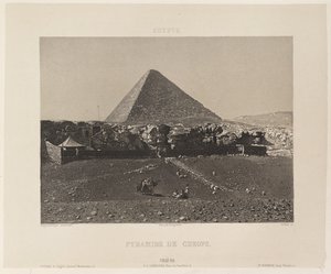 Egypti. Kheopsin pyramidi tekijältä Nöel-Marie-Paymal Lerebours