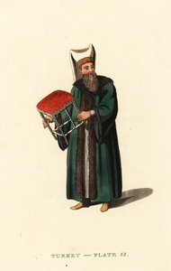 Jakkarankantaja Grand Signiorille, Ottomaanien valtakunnan sulttaanille tekijältä Octavian (after) Dalvimart