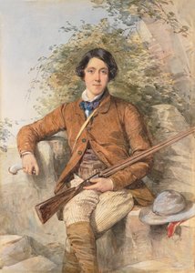 Heneage Finchin, 6. Earl of Aylesfordin muotokuva (wc korotettu valkoisella)