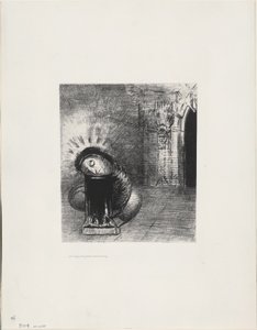 Long Chrysalis, veren väri, levy 2/6 tekijältä Odilon Redon