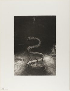 Ja sitoi hänet tuhat vuotta, levy 8/12 tekijältä Odilon Redon