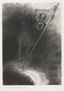 Ja Hänen nimensä, joka istui Hänessä, oli Kuolema tekijältä Odilon Redon