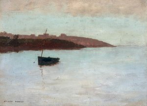 Barque de pêcheur tekijältä Odilon Redon