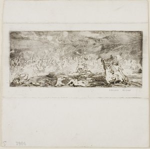 Taistelu tekijältä Odilon Redon