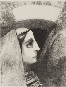 Ennen melankolian mustaa aurinkoa Lenore ilmestyy, levy kaksi Edgar Poesta tekijältä Odilon Redon