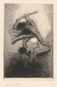 Kain ja Abel tekijältä Odilon Redon