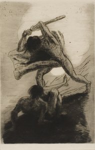 Kain ja Abel tekijältä Odilon Redon
