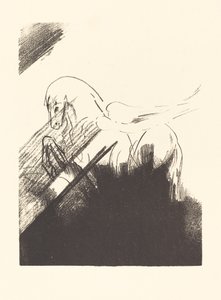 Cheval aile (siivekäs hevonen) tekijältä Odilon Redon