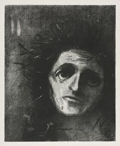 Kristus, 1887. tekijältä Odilon Redon
