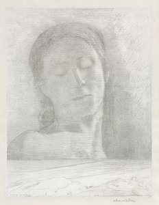 Suljetut silmät tekijältä Odilon Redon