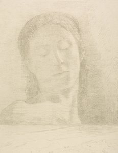 Suljetut silmät tekijältä Odilon Redon