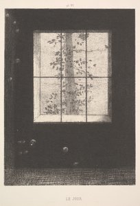 Day Le Jour, sarjasta Dreams Songes, levy VI, 1891. tekijältä Odilon Redon