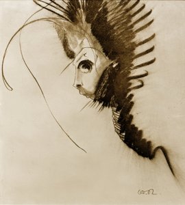 Der Drachen tekijältä Odilon Redon
