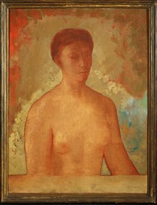 Eve (maalaus kankaalle) tekijältä Odilon Redon