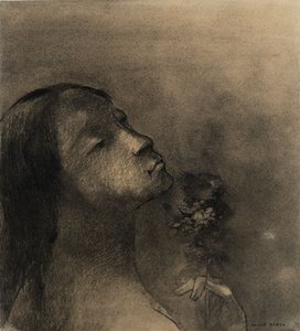 Pahan kukka tekijältä Odilon Redon