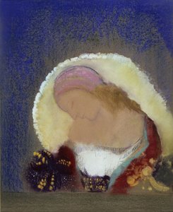 Valaistu kukka tekijältä Odilon Redon