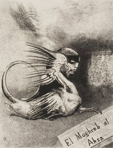 Edmond Picardin El Moghreb al Aksan etukappale tekijältä Odilon Redon