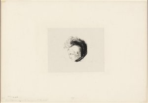 André Mellerion teoksen Le mouvement idéaliste en peinture (Idealistinen liike maalaustaiteessa) etusivun kuva. tekijältä Odilon Redon