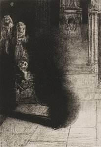 Emile Verhaerenin Les Flambeaux noirsin etukappale tekijältä Odilon Redon