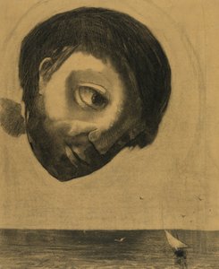 Guardian Spirit of the Waters, 1878 tekijältä Odilon Redon