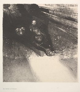 Kauhistuttavat toukat, 1896. tekijältä Odilon Redon