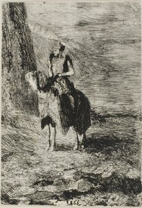 Ratsasmies odottaa tekijältä Odilon Redon