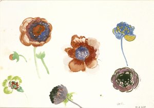 Kahdeksan kukkatutkielmaa tekijältä Odilon Redon