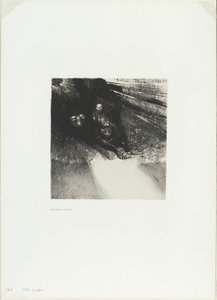 Toukat niin verettömät ja niin kauhistuttavat, levy 5/6 tekijältä Odilon Redon