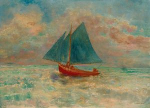 Le bateau rouge
