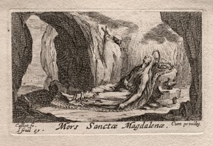 The Penitents: Steath of Ste. Madeleine tekijältä Odilon Redon