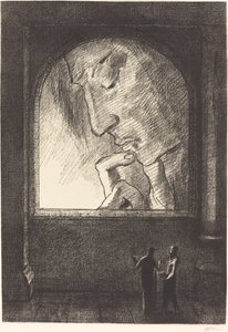 Lumiere (vaalea) tekijältä Odilon Redon