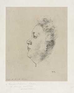 Neiti Juliette Dodu, 1904. tekijältä Odilon Redon