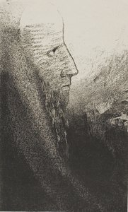 Saint Anthony: "Auta minua, oi Jumalani!", levy 2/24 tekijältä Odilon Redon