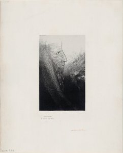 Saint Anthony: "Auta minua, oi Jumalani!", levy 2/24 tekijältä Odilon Redon