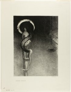 Käärme Halo tekijältä Odilon Redon