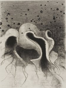 The Beasts of the Sea, Pyöreä kuin nahkapullot, levy 22/24 tekijältä Odilon Redon