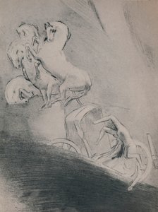 Phaetonin kukistuminen, 1800-luvun loppu, 1946 tekijältä Odilon Redon