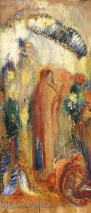 Saarna, tekijältä Odilon Redon