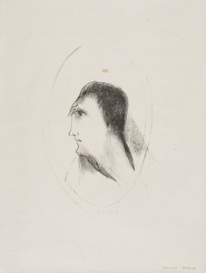Etuluun [luun] leveys ja tasaisuus, levy 6/6 tekijältä Odilon Redon