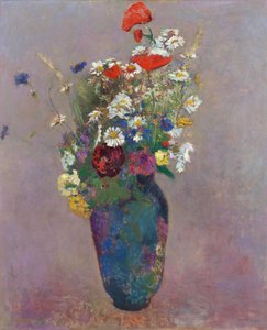 Visio: Redonin, Odilonin (1840-1916) kukkamaljakko tekijältä Odilon Redon