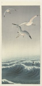Kolme lokkia tekijältä Ohara Koson