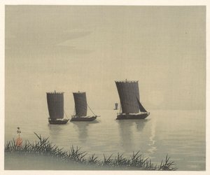 Kalastusveneet tekijältä Ohara Koson
