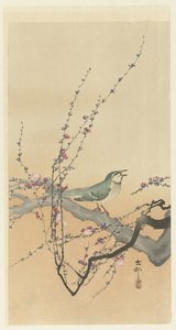 Laululintu ja luumukukka. tekijältä Ohara Koson