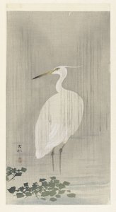 Egret sateessa tekijältä Ohara Koson