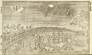 Book of Views of Edo, s.25. tekijältä Okada Shuntosai