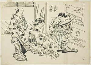 Utsusemi luku "The Tale of Genjistä" (Genji Utsusemi), sarjasta Genji-parodioita