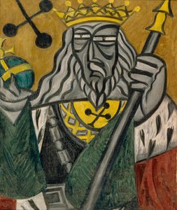 Klubien kuningas, 1915 tekijältä Olga Rozanova