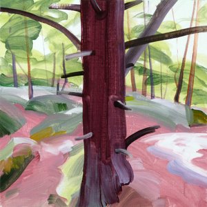 Forest 39,2018 (akryyli kankaalle)