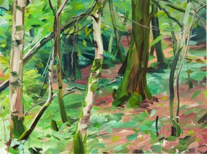 Forest 6,2015 (akryyli kankaalle)
