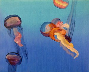 Méduses 14, 2013 (akryyli kankaalle)